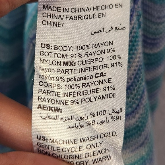 Chico's Long Cardigan with Tank Top blue transition beachy top Chicos size Large - Picture 6 of 8